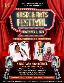 Music and Arts Festival Flyer